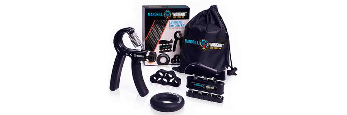 Mandrill Hand Grip Strength Trainer Set
