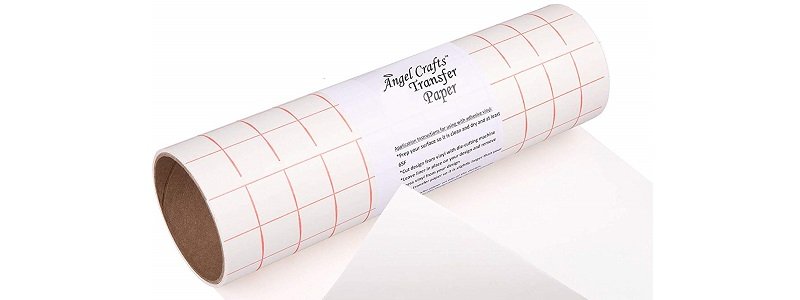 Angel Crafts Transfer Paper Tape – 12 Inch by 8 Feet, White
